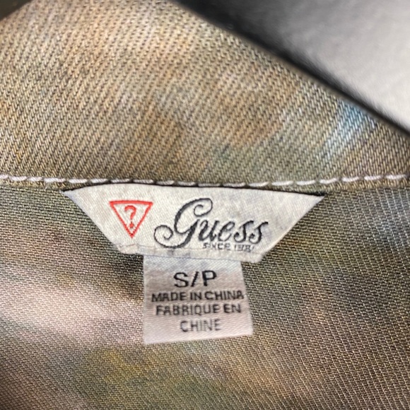 Guess Tie Dye Jean Jacket - Picture 8 of 14